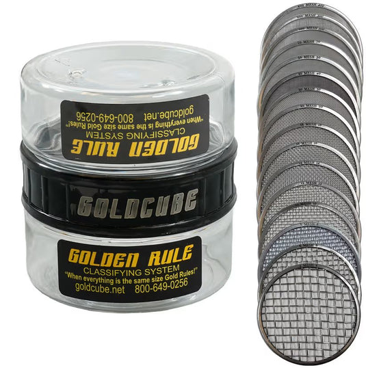 Gold Cube Golden Rule 16 Screen Classifier Pro Pack