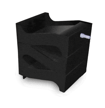 Gold Cube 3 Stack