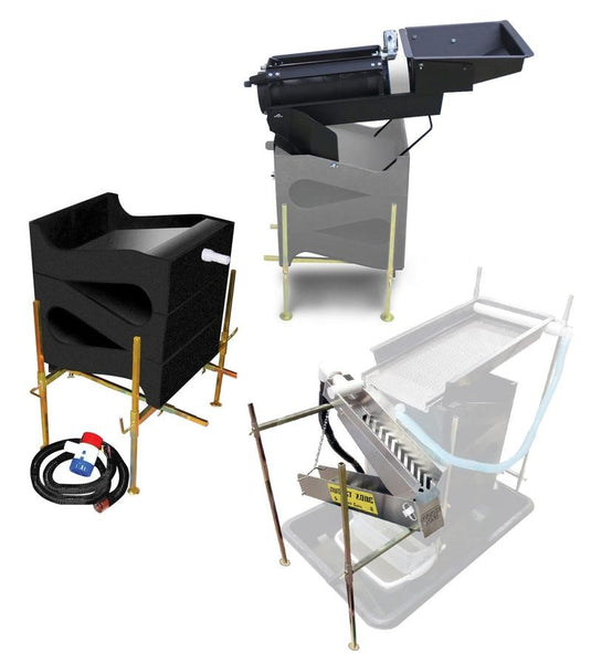 Gold Cube 3 Stack Deluxe - Trommel - Nugget Zone Package