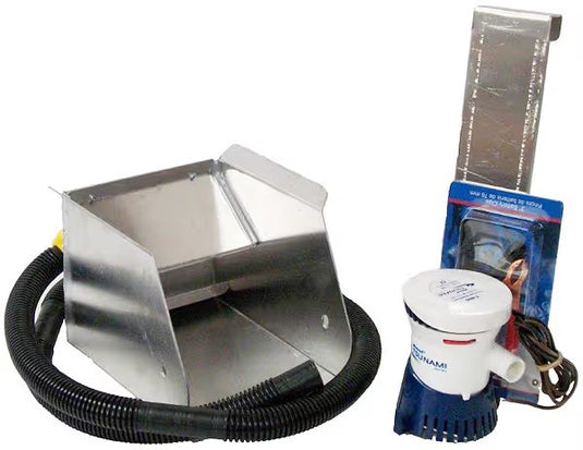 6 inch Power Header Box & Pump & Hose