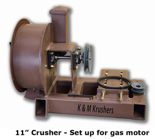 gear crusher K&M 11 inch Rock Crusher – Gold Rush Trading Post