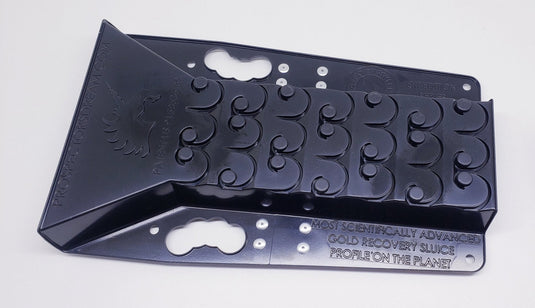 6X22 Expedition Sluice Box - Vortex Dream Mat (Black)