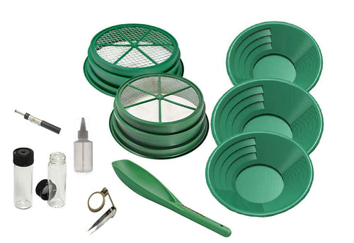 11 piece Gold Pan Kit