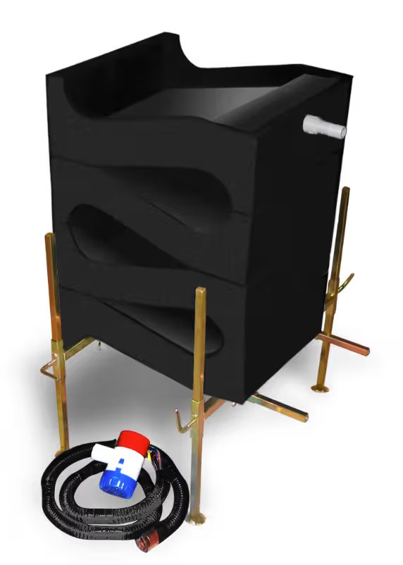 Load image into Gallery viewer, Gold Cube 4 Stack Deluxe
