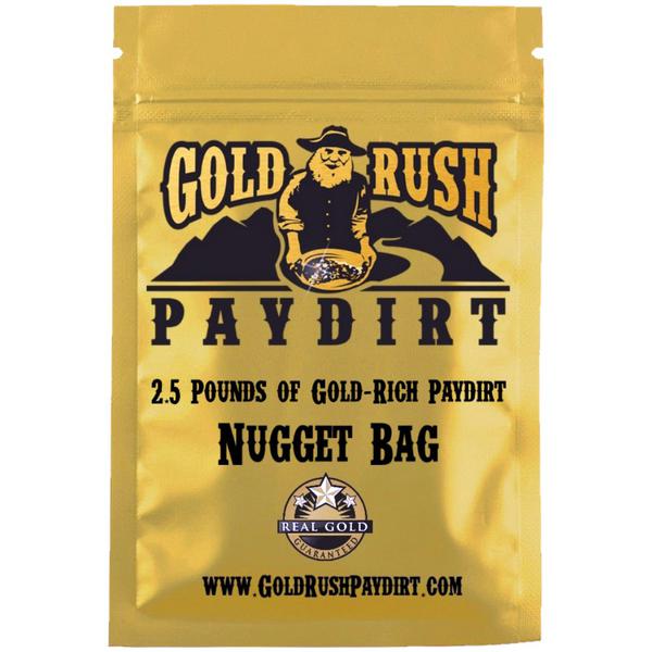 Gold Rush Nugget Bag Paydirt - 2.5 pounds