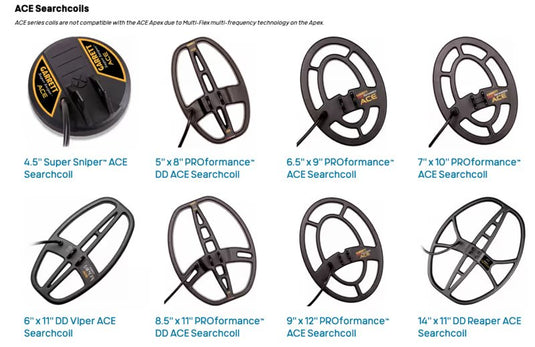 Garrett ACE Metal Detector Coils