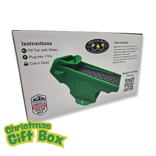 Gold Clean Up Buddy - Dream Mat Exclusive Sluice Box | Gold Prospecting Equipment