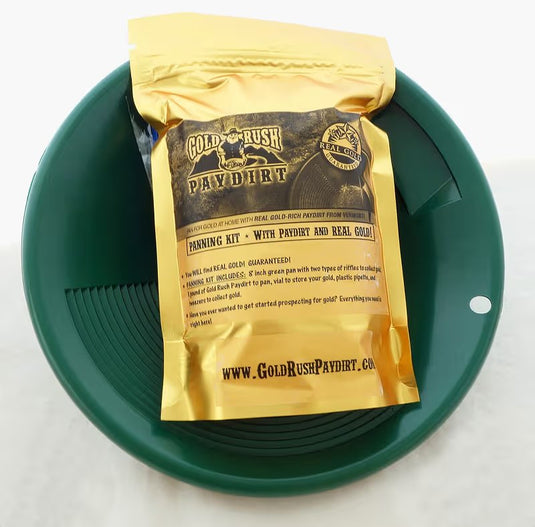 Gold Rush Paydirt Panning Kit
